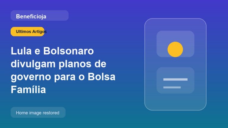 Lula e Bolsonaro divulgam planos de governo para o Bolsa Família