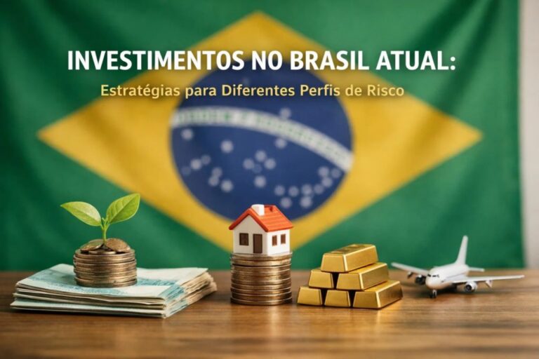 Investimentos no Brasil atual: estratégias para diferentes perfis de risco