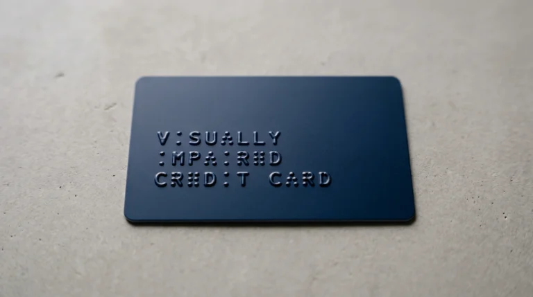 Novidade: Conheça o cartão de crédito 100% em braille!