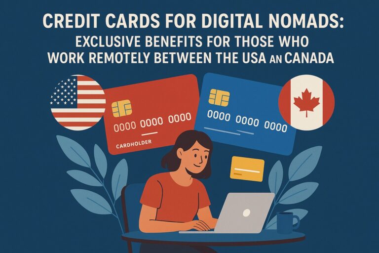 Credit Cards For Digital Nomads: Exclusive Benefits For Those Who Work Remotely Between The USA And Canada