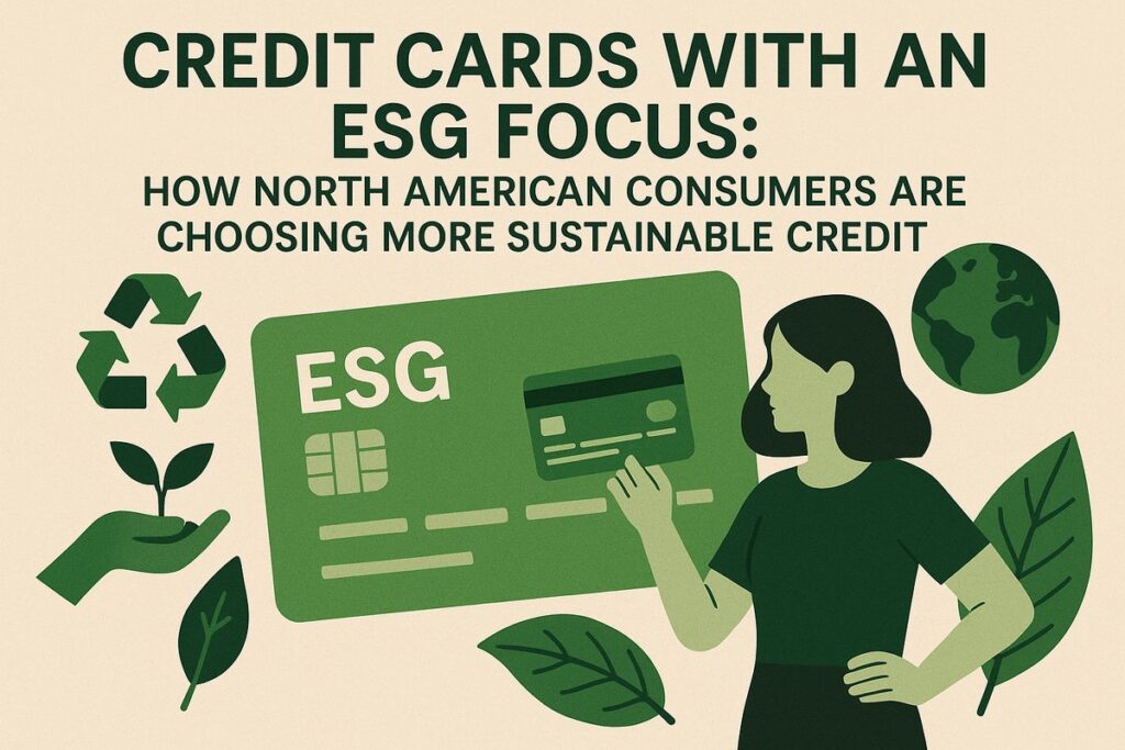 Credit cards with an ESG focus
