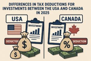 Differences In Tax Deductions For Investments Between The USA And Canada In 2025