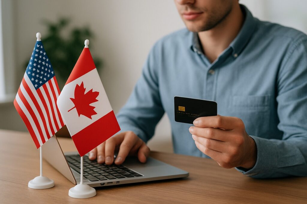 Credit cards for digital nomads between the U.S. and Canada