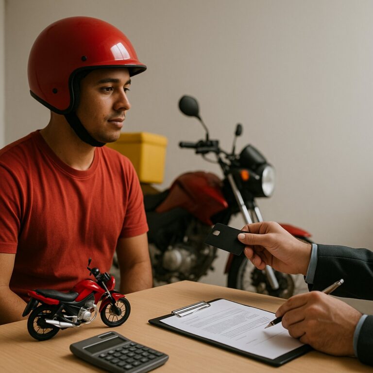 Financiamento de motos populares: como bancos e fintechs estão oferecendo crédito acessível para entregadores